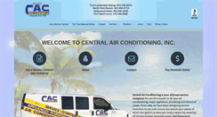 Desktop Screenshot of central-ac.com